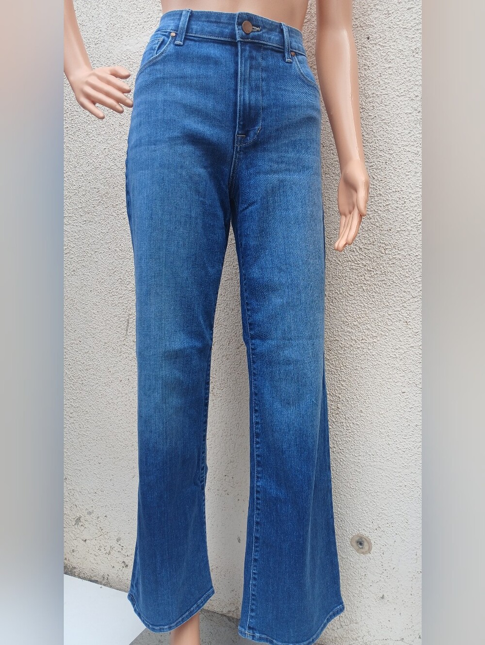 Fidelity Denim Katie High Rise Classic Flare Jeans Size 28